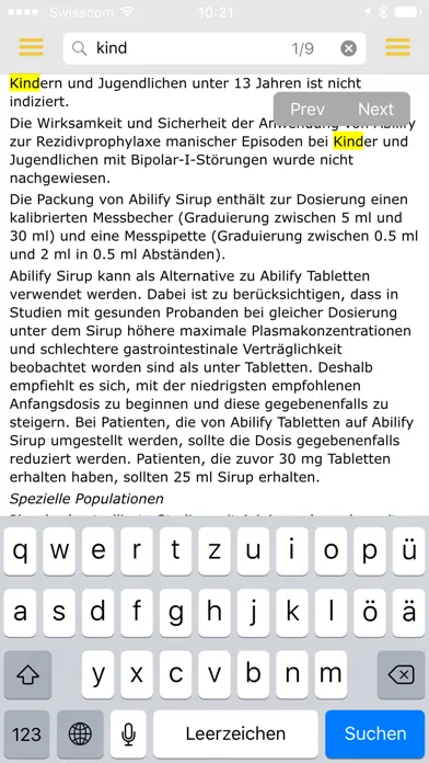 AmiKo Desitin Ekran Görüntüleri