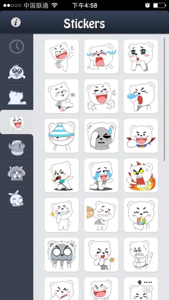 Screenshot di Stickers for WhatsApp Messager