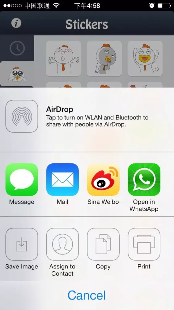 Screenshot di Stickers for WhatsApp Messager