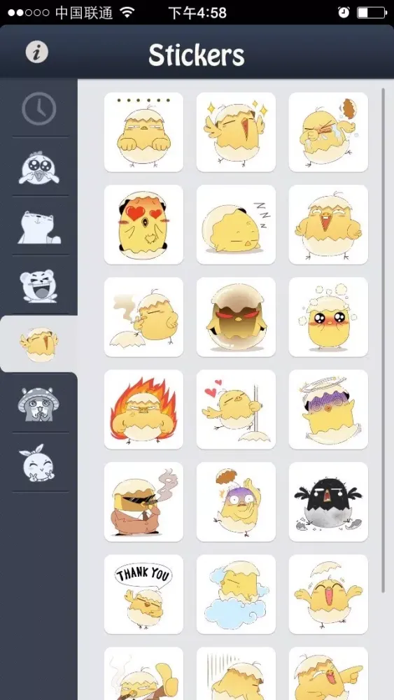 Screenshot di Stickers for WhatsApp Messager