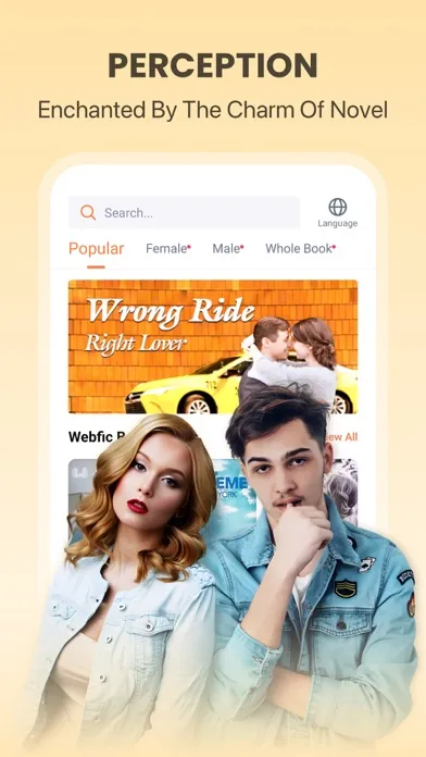 Webfic-Make Reading Fantastic Screenshots