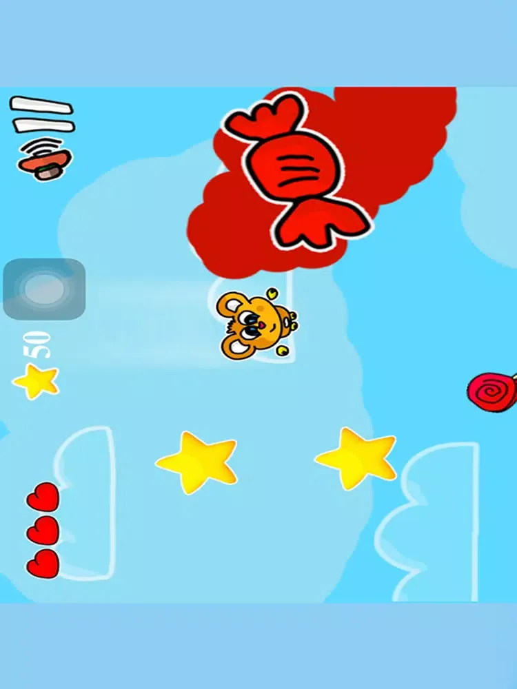 Ảnh chụp màn hình của 老鼠下落-一款儿童卡通轻巧随时玩游戏 iPad 