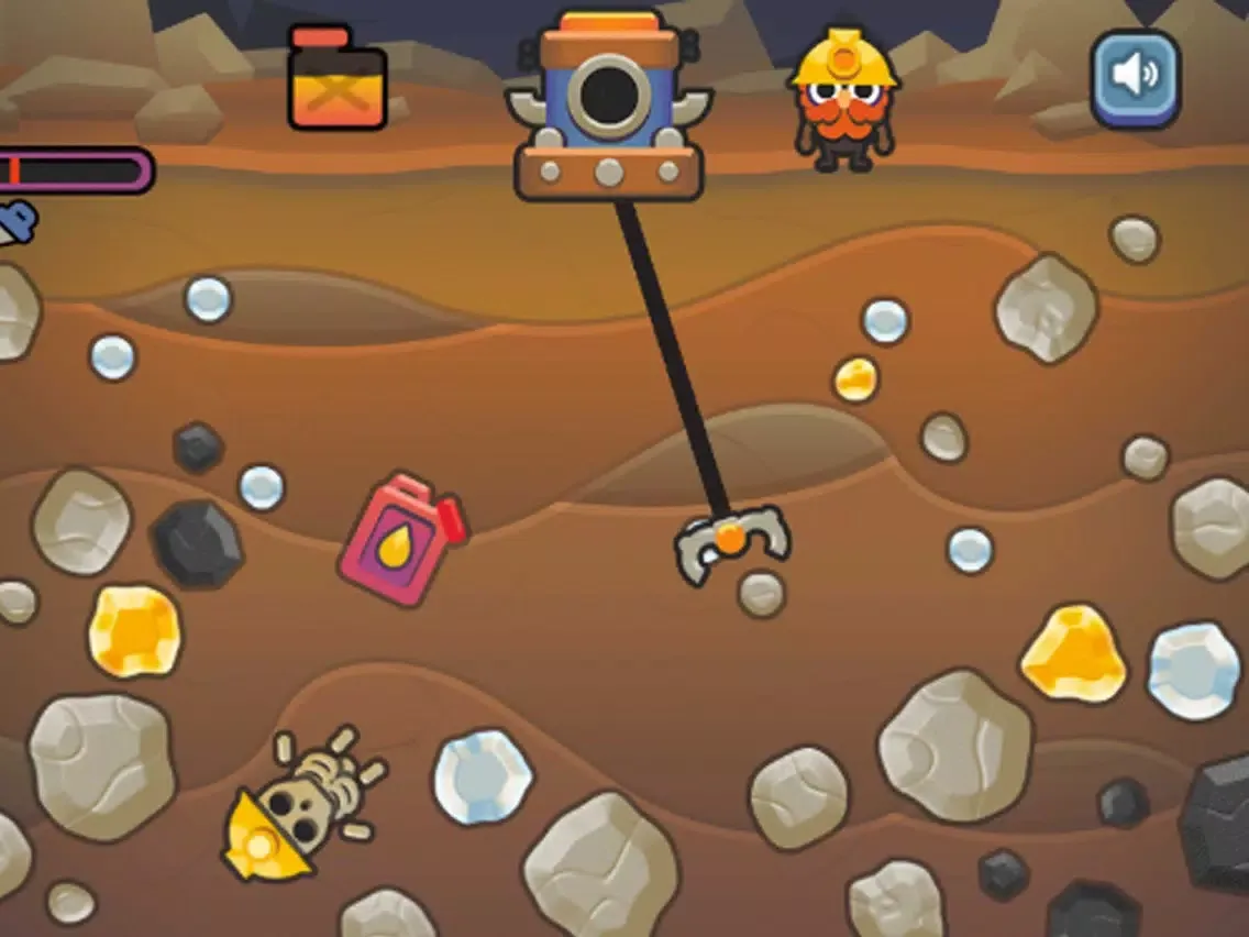 Capturas de tela do Miner Treasure - Dig Gem Puzzle Games iPad 