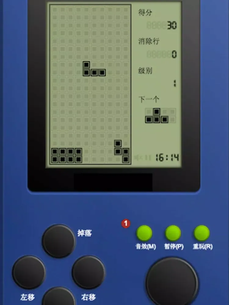 تصاویر 经典复古方块 - 怀旧掌机游戏 iPad 
