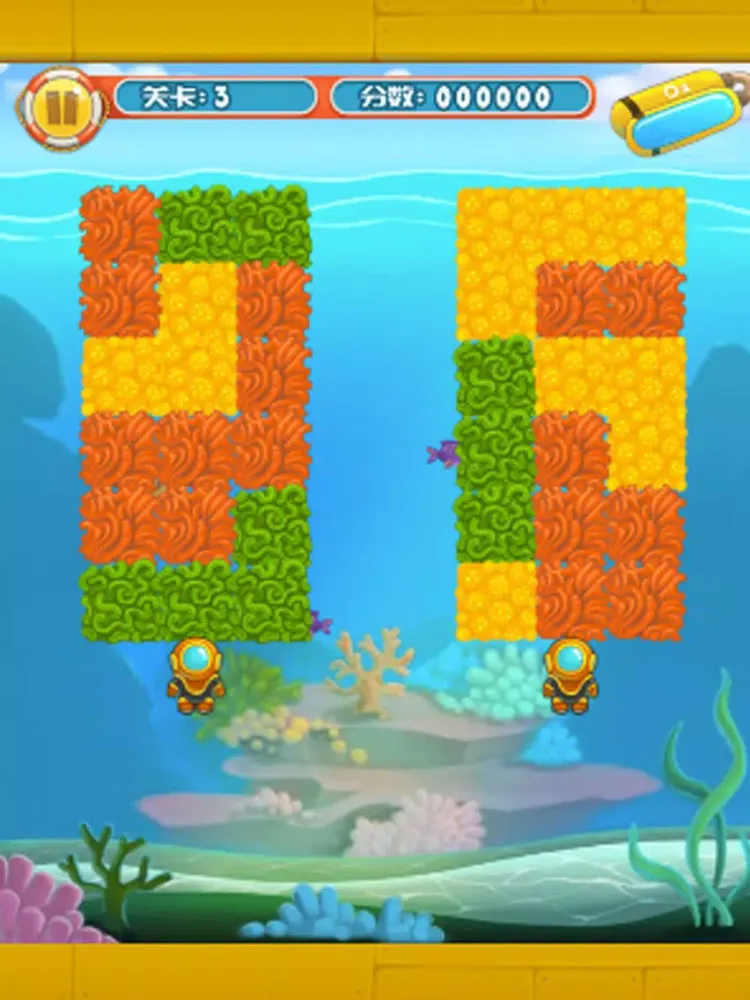 Diver Escape - Match 3 Games iPad  Ekran Görüntüleri