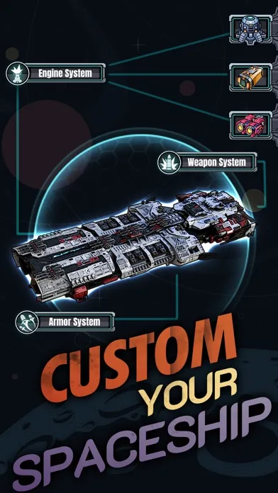 Space Venture: Idle Game سکرین شاٹس