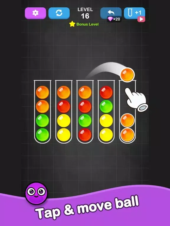 Ball Sort - Color Sort Puzzle iPad 应用截图