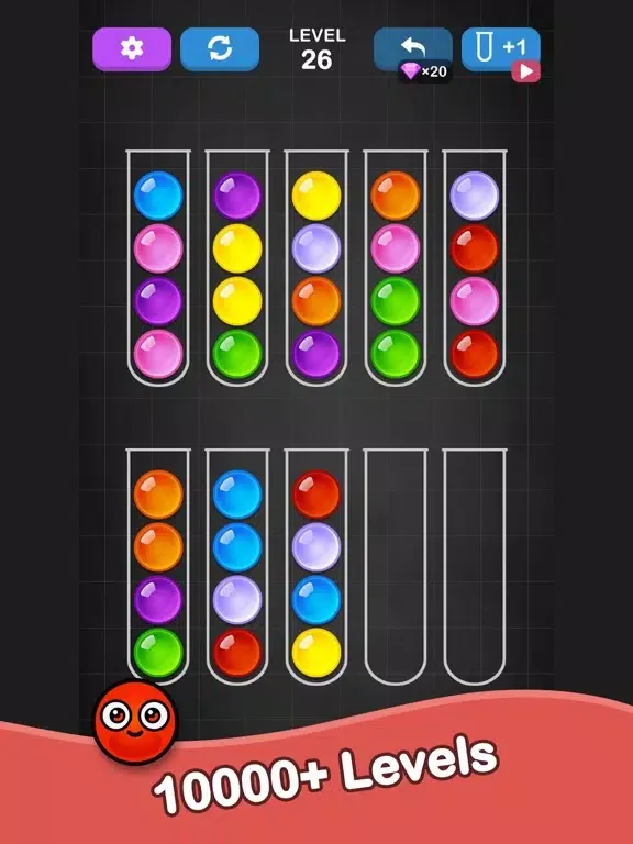 Ball Sort - Color Sort Puzzle iPad 应用截图