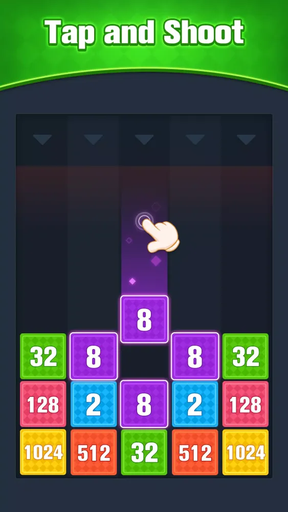 2048 Merge: Number Puzzle Game应用截图