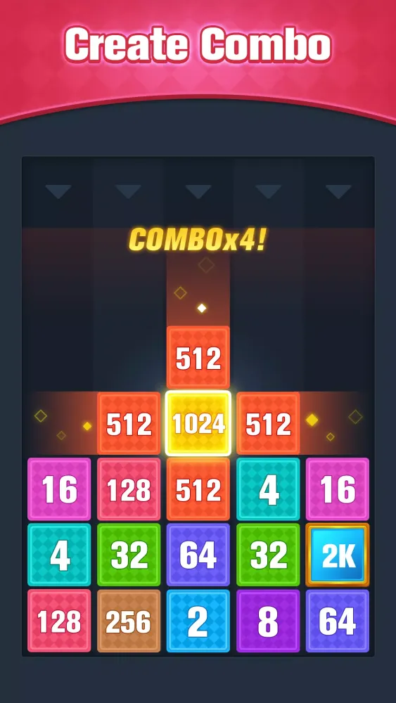 2048 Merge: Number Puzzle Game应用截图