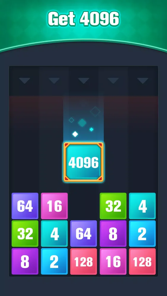 2048 Merge: Number Puzzle Game应用截图
