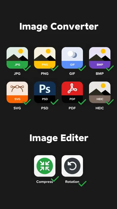 Скриншоты Image Converter: HEIC/JPG/PDF