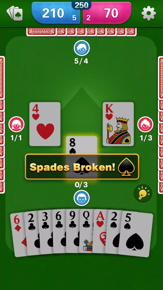 Ảnh chụp màn hình của Spades