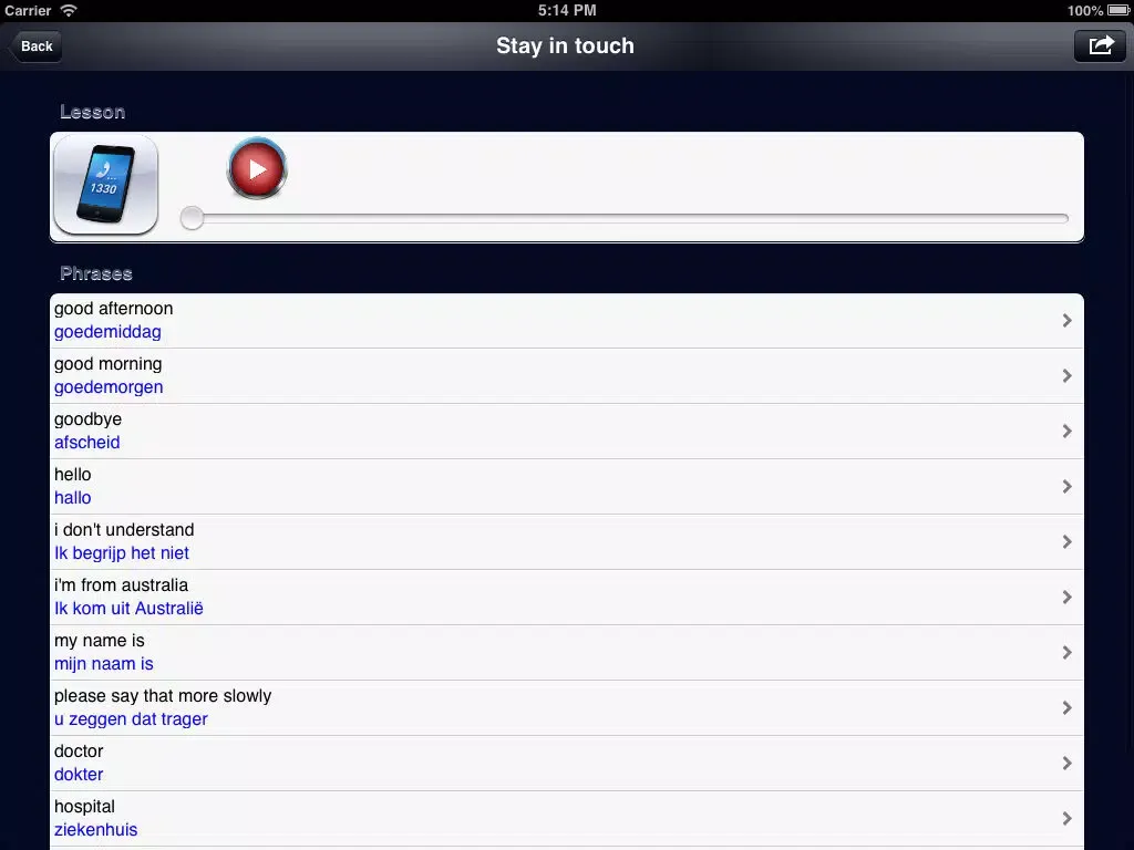 Speak Dutch Today -- Netherlands Travel Guides iPad  Screenshots