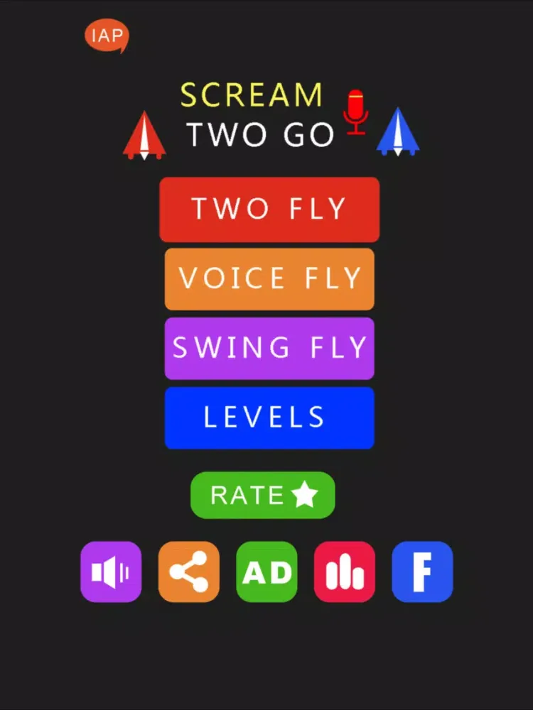 Tangkapan skrin Two Go - 2 Plane iPad 