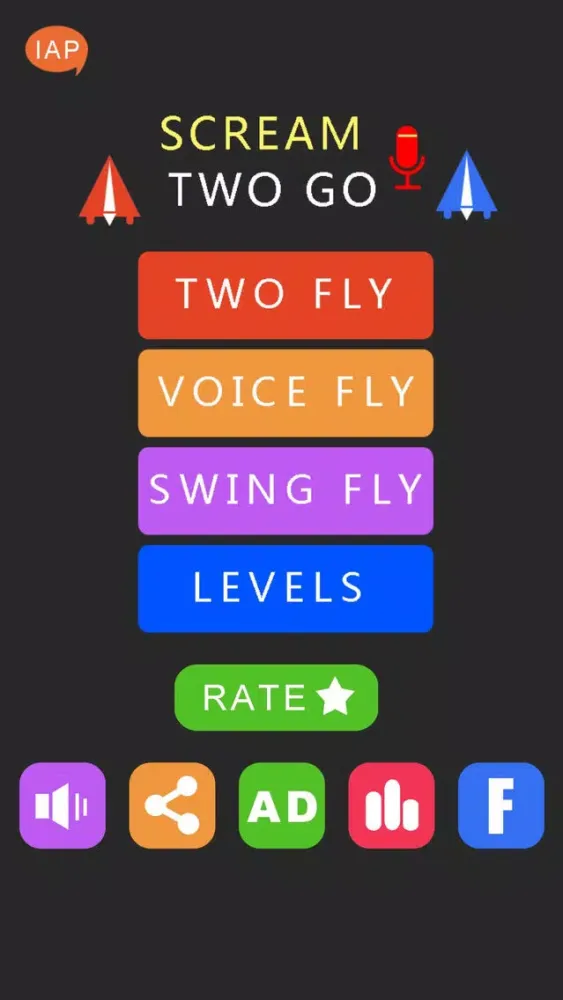 Tangkapan skrin Two Go - 2 Plane
