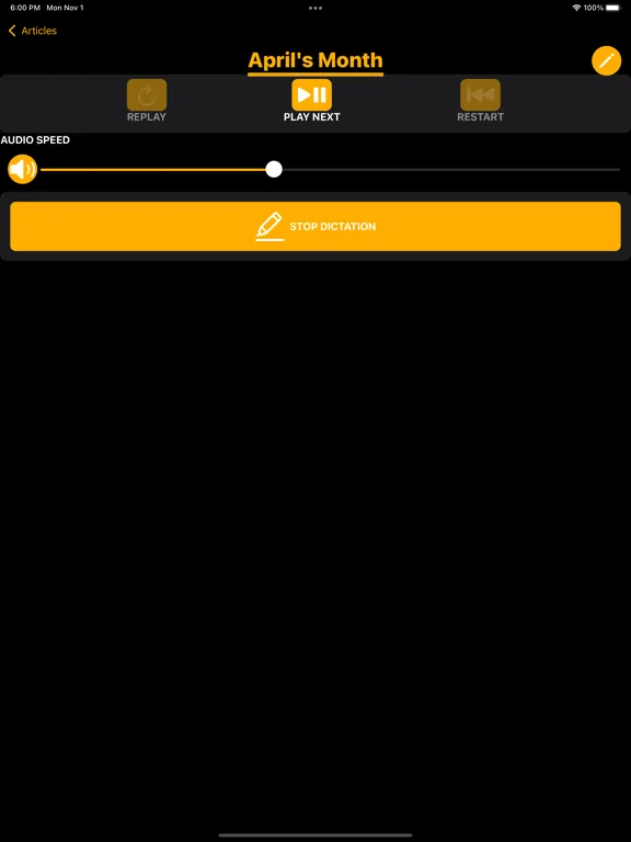 Tangkapan skrin Dictation - No Ads Version iPad 