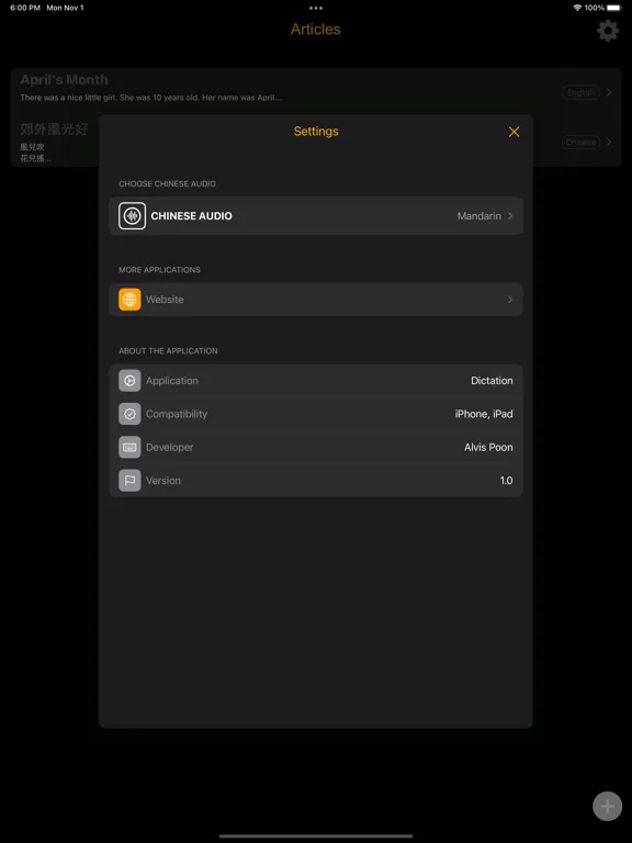 Tangkapan skrin Dictation - No Ads Version iPad 