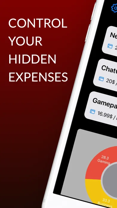Capturas de tela do SubsTrackPro: Track Payments
