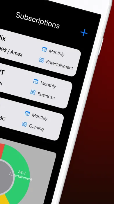 Capturas de tela do SubsTrackPro: Track Payments