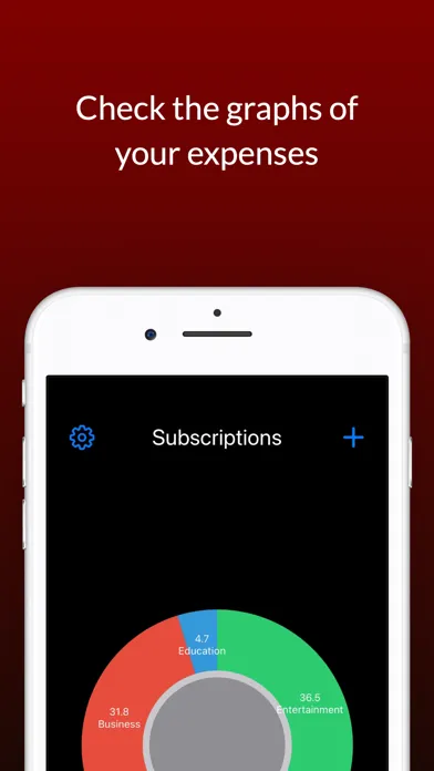 Capturas de tela do SubsTrackPro: Track Payments