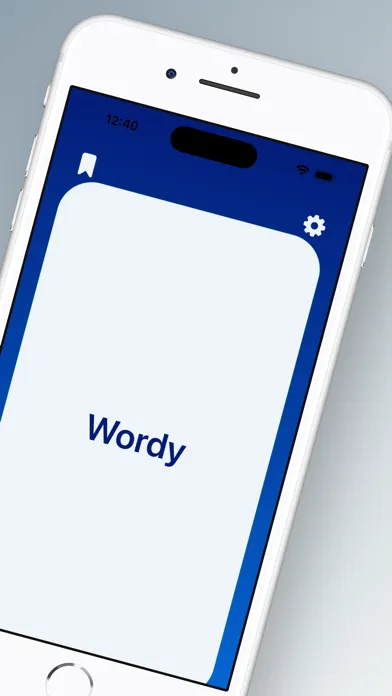 Captures d'écran de Wordy: Vocabulary Flashcards