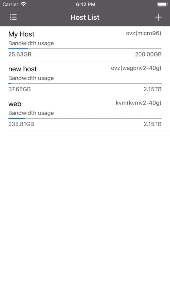 Captures d'écran de Bandwagon host controller