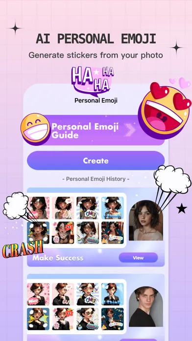 Happy Stickers - AI Emoji Ekran Görüntüleri