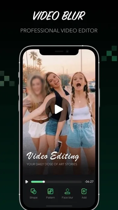 Video Blur: Mosaic Effect سکرین شاٹس