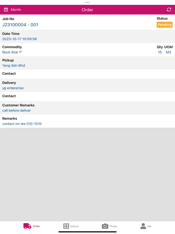 Zrzuty ekranu Y&Y Mix Tracking iPad 