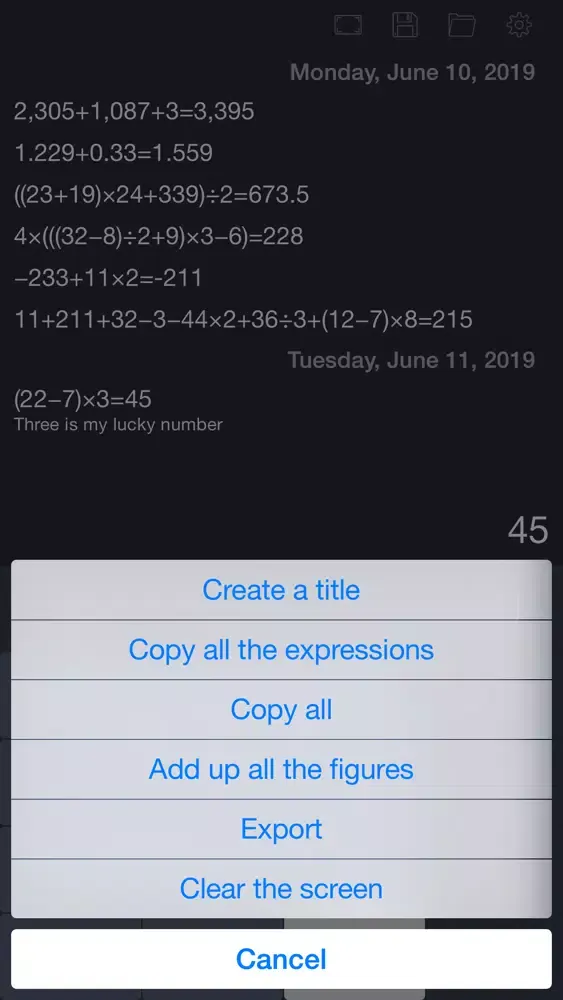 Calculator SP スクリーンショット