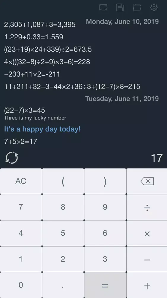 Calculator SP スクリーンショット
