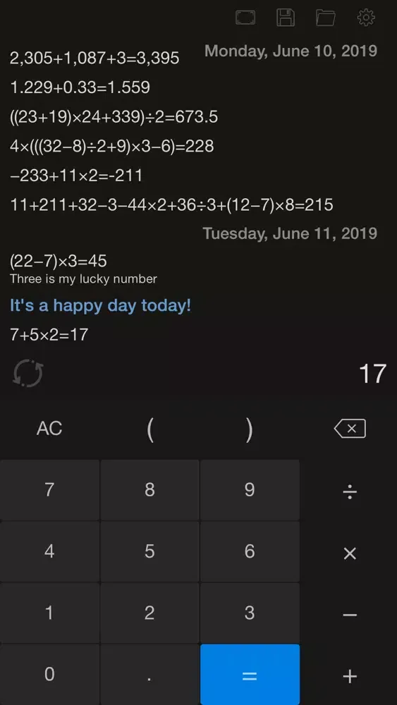 Calculator SP スクリーンショット