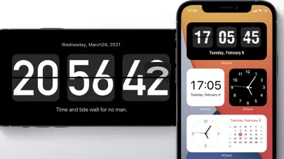 Скриншоты DClock - Digital Flip Clock