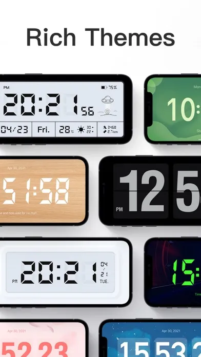 Скриншоты DClock - Digital Flip Clock