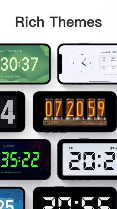 Скриншоты DClock - Digital Flip Clock