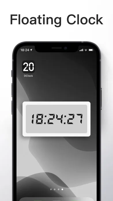 Скриншоты DClock - Digital Flip Clock
