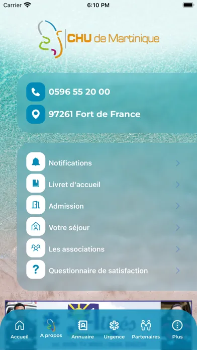 CHU Martinique Screenshots