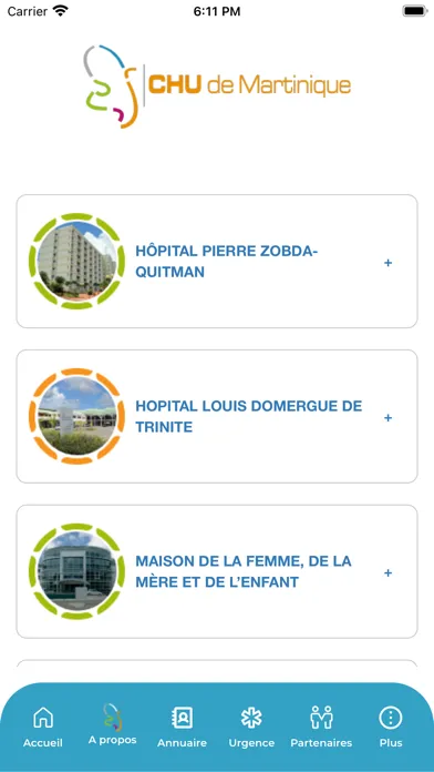 CHU Martinique Screenshots