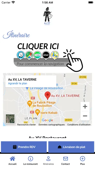 Restaurant au XV Ekran Görüntüleri
