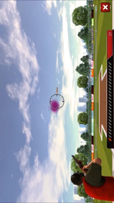 Capturas de tela do Skeet Challenge Clay Shooting