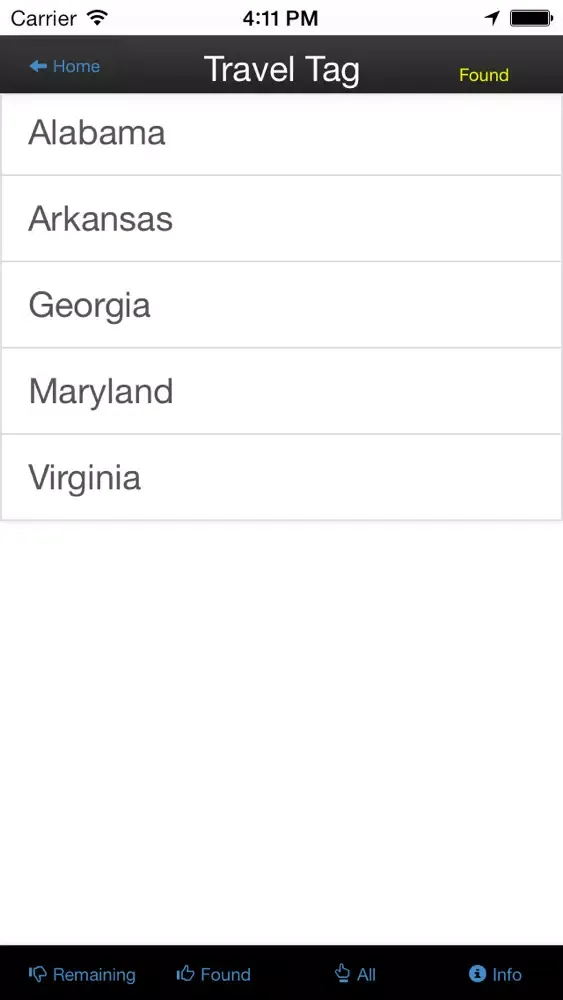 Travel Tag Screenshots