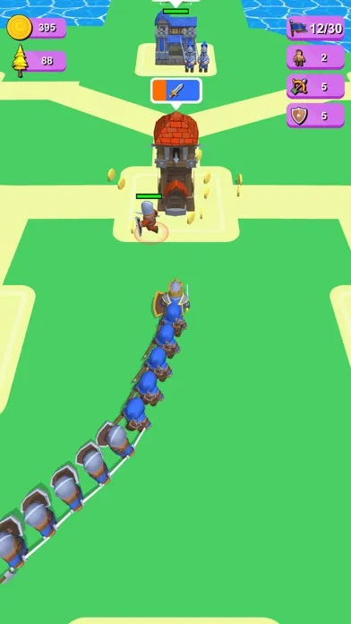 Lords Clash:Idle Castle Raider 스크린샷