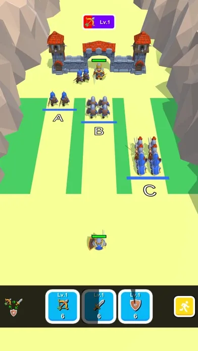 Lords Clash:Idle Castle Raider 스크린샷
