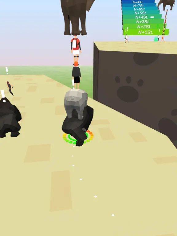 Ảnh chụp màn hình của Stack Run : Tower Race iPad 