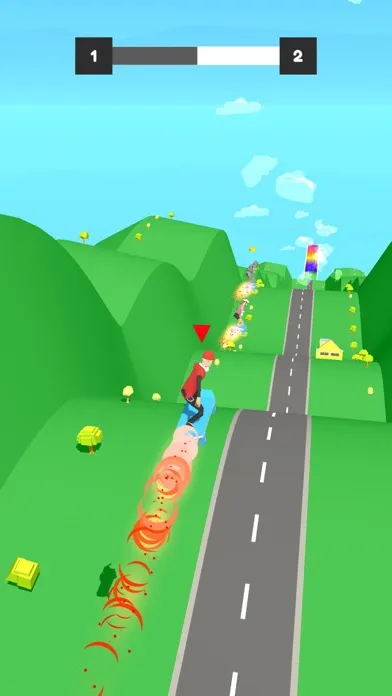 Jet Skate Race : Wave Hills Ekran Görüntüleri