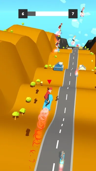Jet Skate Race : Wave Hills Ekran Görüntüleri