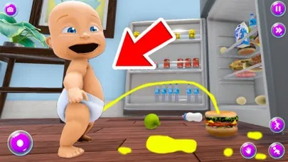 Baby Twins Walker Pranks Games سکرین شاٹس