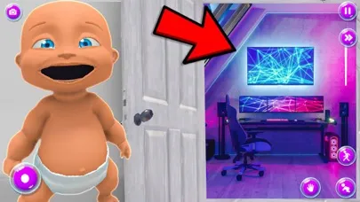 Baby Twins Walker Pranks Games سکرین شاٹس