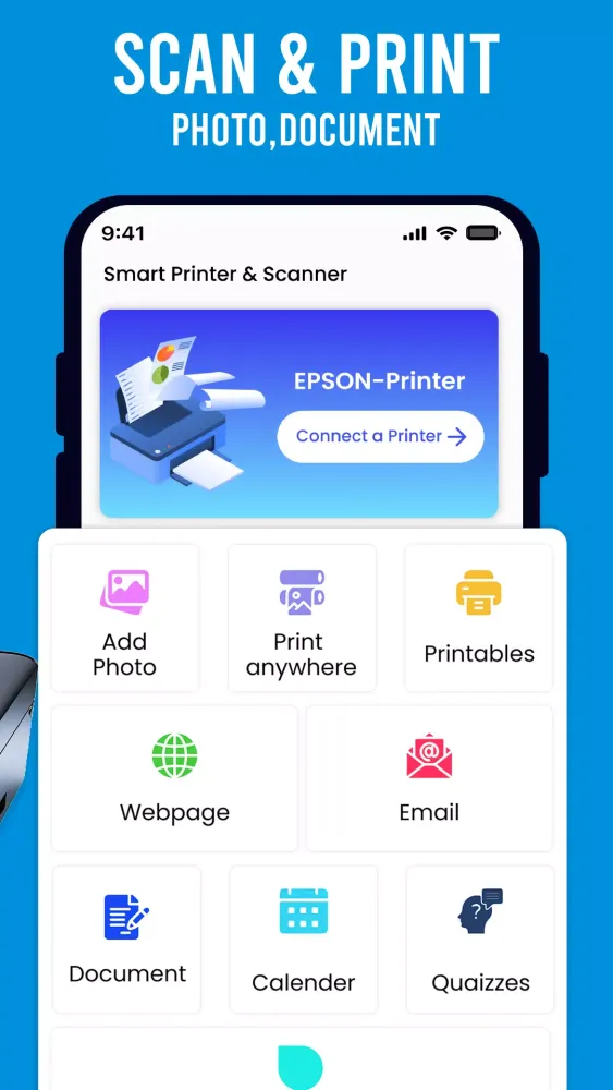 Ảnh chụp màn hình của Smart Printer
